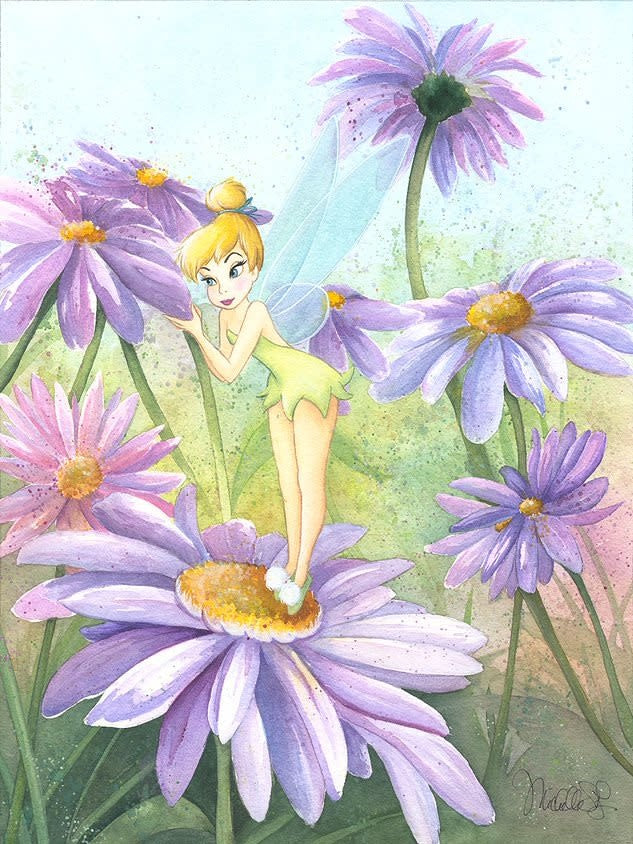 Delicate Petals - Disney Treasure On Canvas